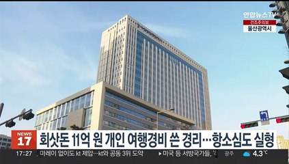 회삿돈 11억원 개인 여행경비 쓴 경리…항소심도 실형