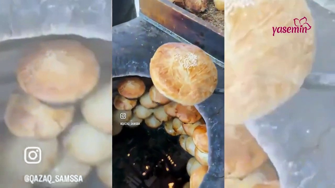 Orta Asya'da tandır lezzeti gündem oldu! Kazagistan'ın "Tandır Burger"i ağız sulandırıyor