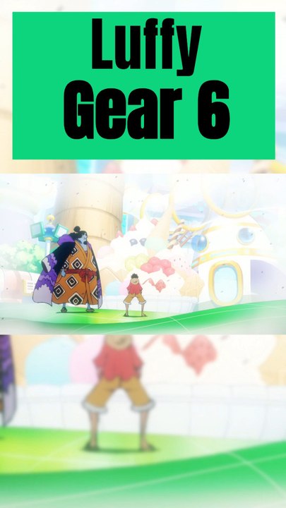Luffy Gear 6 One Pièce EggHead !