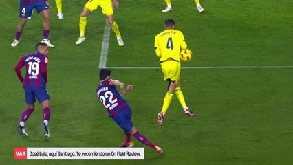 El audio VAR del no penalti que indignó a Xavi: “Es una vergüenza”