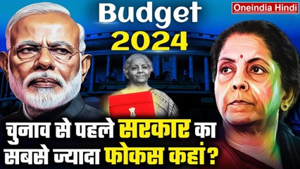 Budget 2024: इस बार Interim Budget में सरकार का सबसे ज्यादा फोकस कहां होगा? Ravi Singh | वनइंडिया