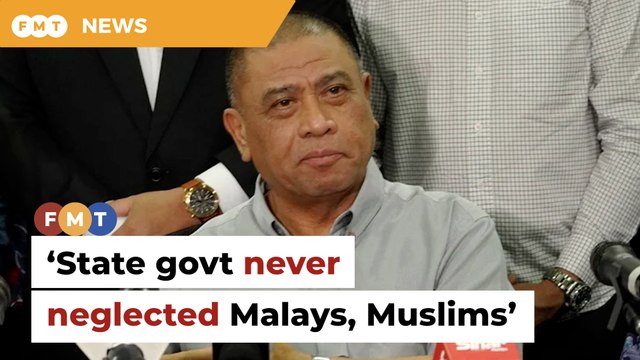 State govt never neglected Malays, Muslims, says Perak MB