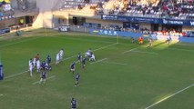 TOP 14 - Essai de Jan SERFONTEIN (MHR) - Montpellier Hérault Rugby - Section Paloise