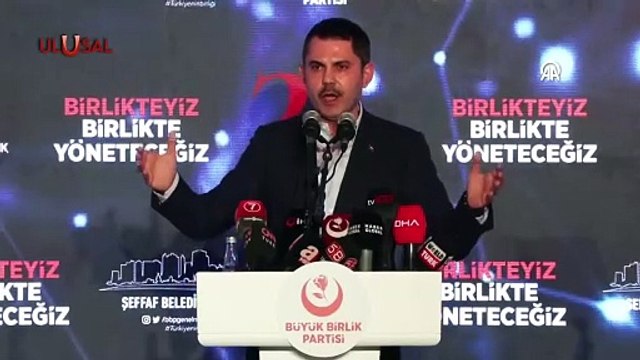 İBB Başkan Adayı Murat Kurum: Tam zamanlı İstanbul'a hizmet edeceğiz