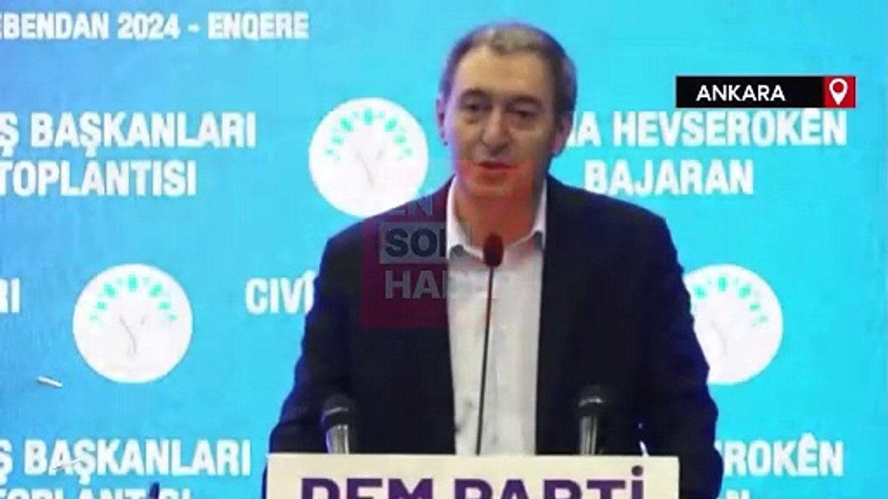 DEM Partili Bakırhan'dan terör propagandası:  Öcalan yürüyüşünü destekliyoruz