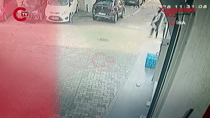 Kilise saldırganları kamerada