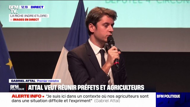 Gabriel Attal: On n'a pas répondu encore à ce qui constitue le mal-être de nos agriculteurs