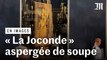 Au Louvre, deux militantes pour une « alimentation durable » aspergent de soupe la vitre blindée protégeant « La Joconde »