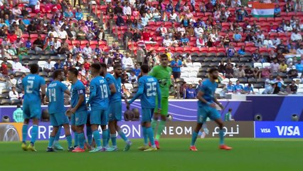 Coupe d'Asie 2023 : Groupe B : Syrie : 1-0 : Inde