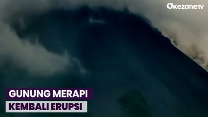 Gunung Merapi Kembali Erupsi, Luncurkan Awan Panas 1.500 Meter