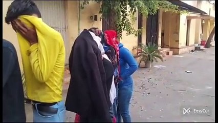 गुमानपुरा थाना पुलिस की टीचर्स कॉलोनी स्थित लाइफ स्पा सेंटर पर कार्रवाई