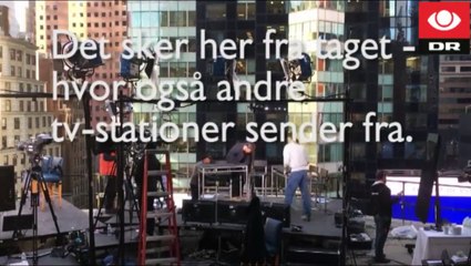 DR sender syv timers live fra et tag på Times Square |2016| DR