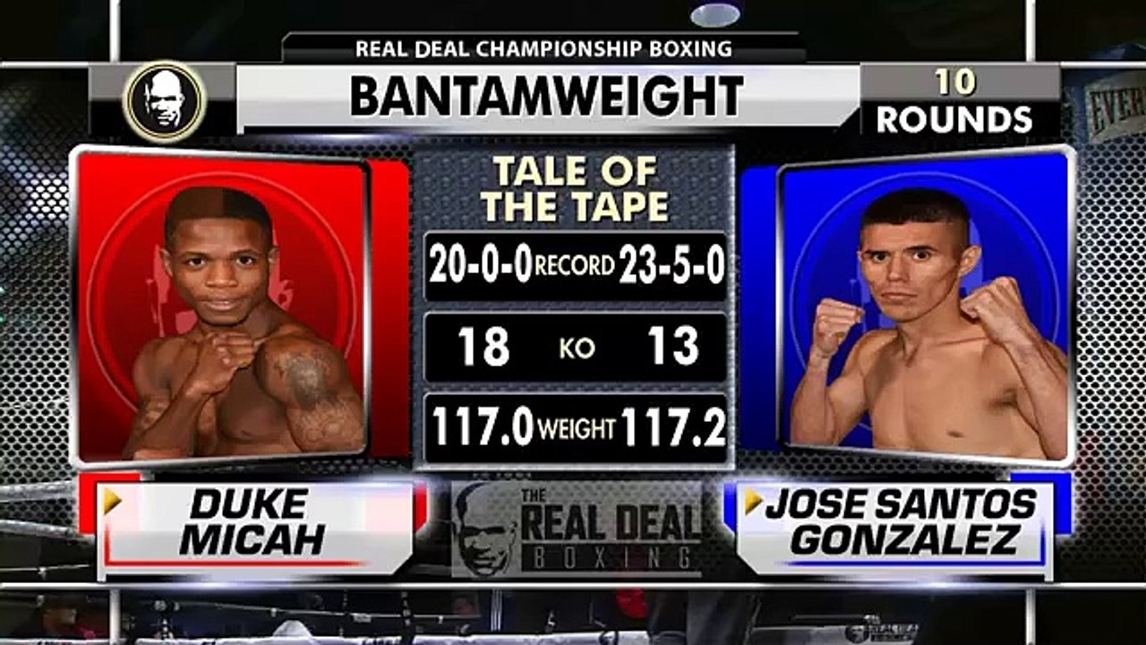 Duke Micah vs Jose Santos Gonzalez