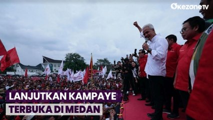 Kunjungan ke Medan, Ganjar Lanjutkan Kampaye Terbuka hingga ke Istana Maimun