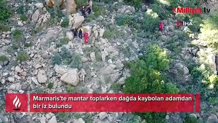1 aydır haber alınamıyordu! Dağda kaybolan adamdan bir iz bulundu