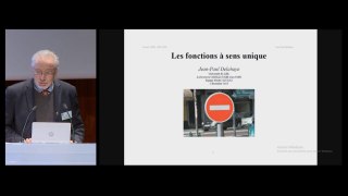 14h30 Le devenir des fonctions à sens unique, Pr Jean-Paul Delahaye - Université de Lille