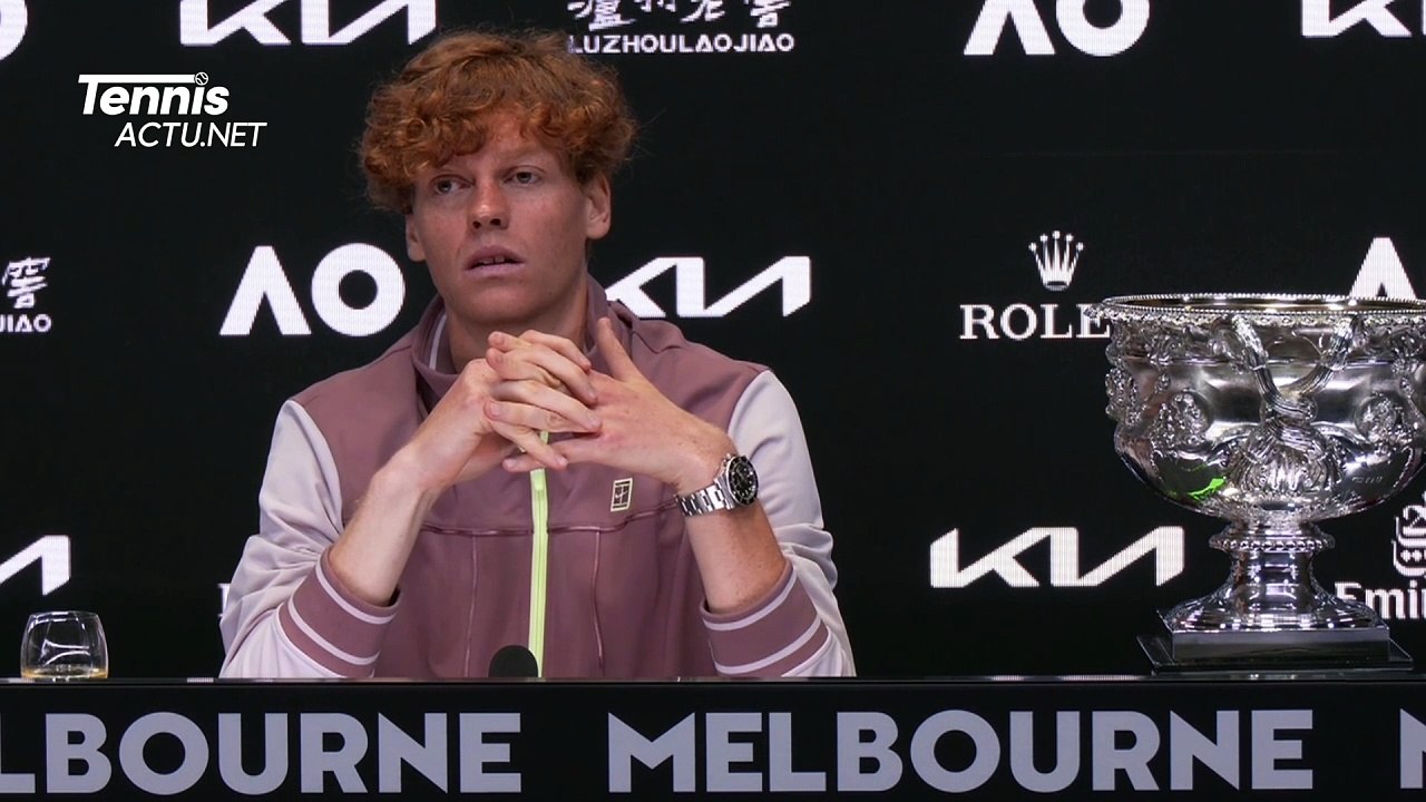Open d'Australie 2024 - Jannik Sinner  : "Mes parents ne m'ont jamais mis la pression, j'ai eu des parents parfaits"