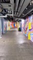 Les couloirs de l’hôpital Necker à Paris entièrement redecorés par pleins d’artistes peintres