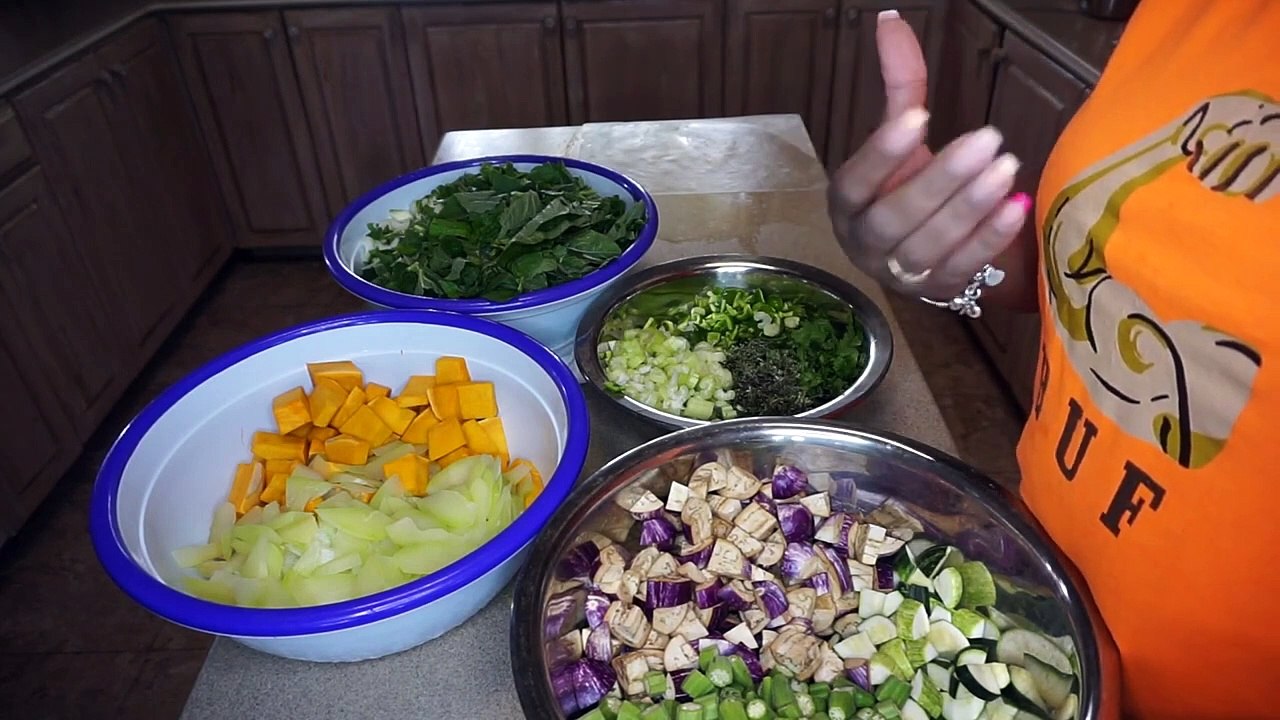 Our Antiguan Kitchen _ How to make Antiguan Pepperpot.