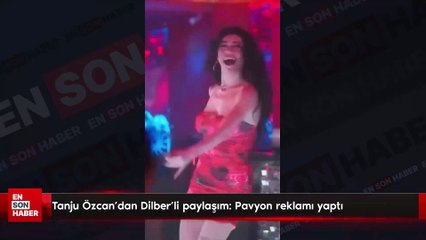 Tanju Özcan'dan Dilber'li paylaşım: Pavyon reklamı yaptı