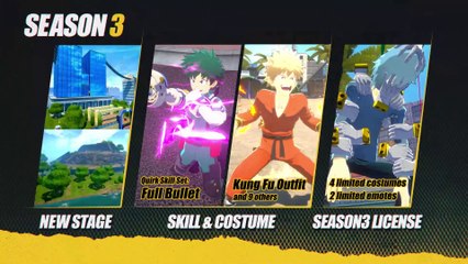 My Hero Ultra Rumble – Bande-annonce de la saison 3