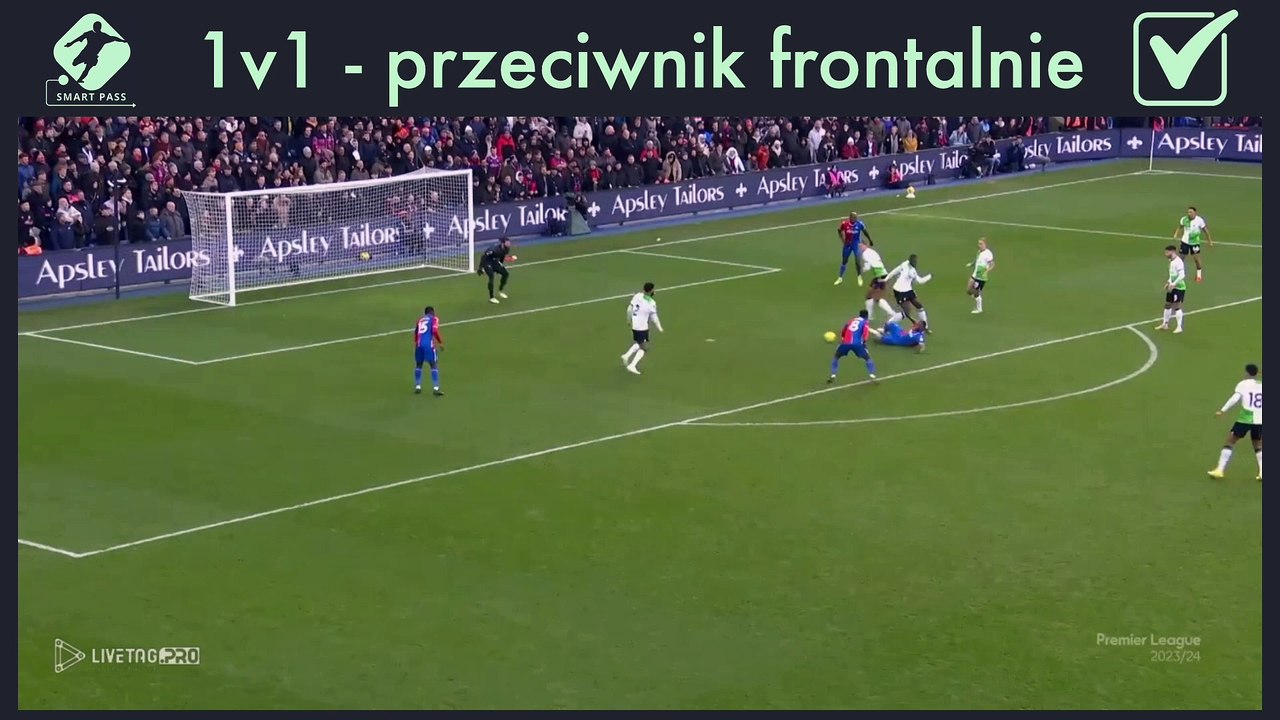 [OBROŃCA KOMPLETNY] 1v1 - przeciwnik frontalnie +