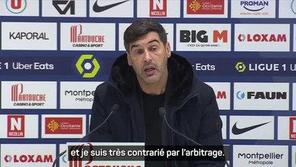 19e j. - Fonseca pousse un coup de gueule contre l'arbitrage