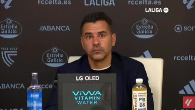 Rueda de prensa de Míchel tras el partido entre el Celta y el Girona