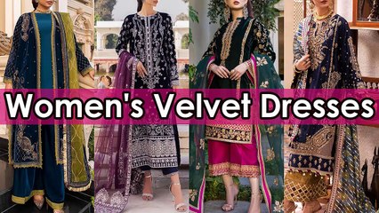 Dive into the Latest Collection of Velvet Dresses for Women