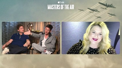 Barry Keoghan ISN'T HAPPY being left out of the Masters Of The Air WhatsApp Group!