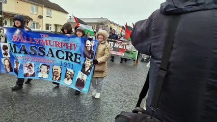 Bloody Sunday March in Derry 2024