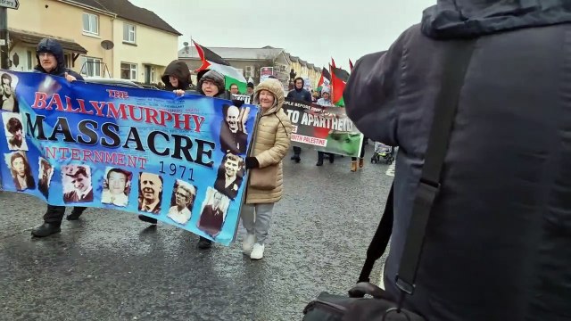 Bloody Sunday March in Derry 2024