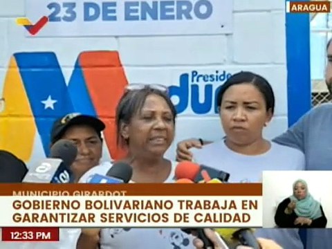 Aragua | Gobierno Regional inaugura un pozo de agua en el mcpio. Girardot