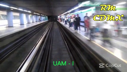 NM16 Linea 8 Tramo Constitución de 1917 a Garibaldi Métro CDMX