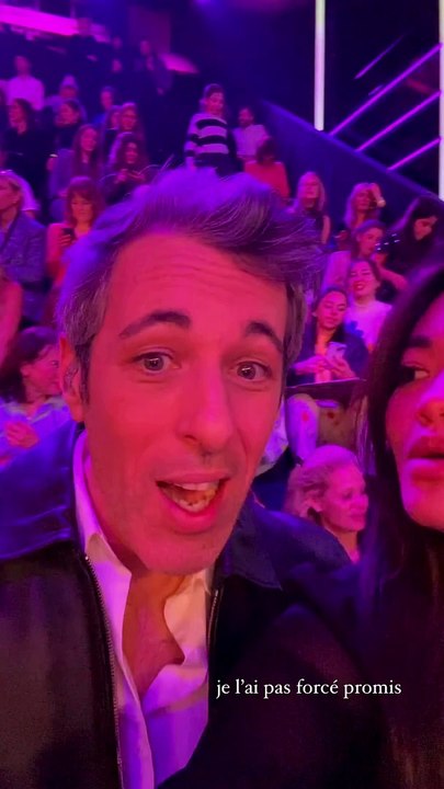 Marie-Maud assiste à la demi-finale de la Star Academy. Le 27 janvier 2024.