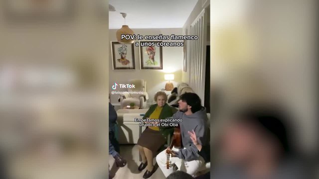 Unos coreanos 'rompen' Tiktok con su reacción al escuchar flamenco por primera vez: Son de Corea del Río