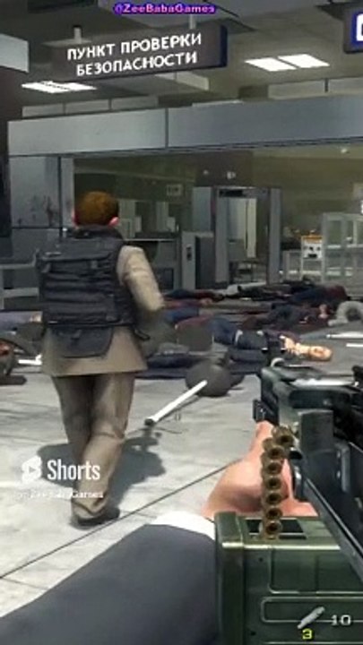 Call of Duty_ Modern Warfare 2 - No Russian _ Moscow Zakhaev International Airport _ COD MW2