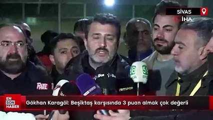 Gökhan Karagöl: Beşiktaş karşısında puan almak çok değerli