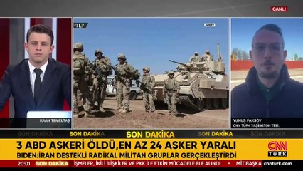 Son dakika... Biden İran'ı suçladı! Ürdün'de 3 ABD askeri öldürüldü