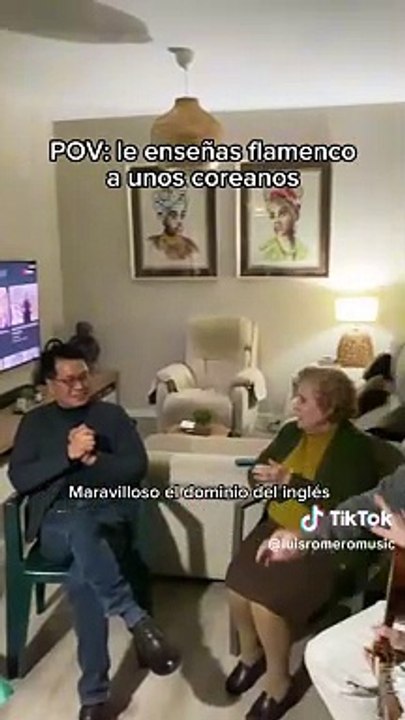 Unos coreanos 'rompen' Tiktok con su reacción al escuchar flamenco por primera vez: "Son de Corea del Río"