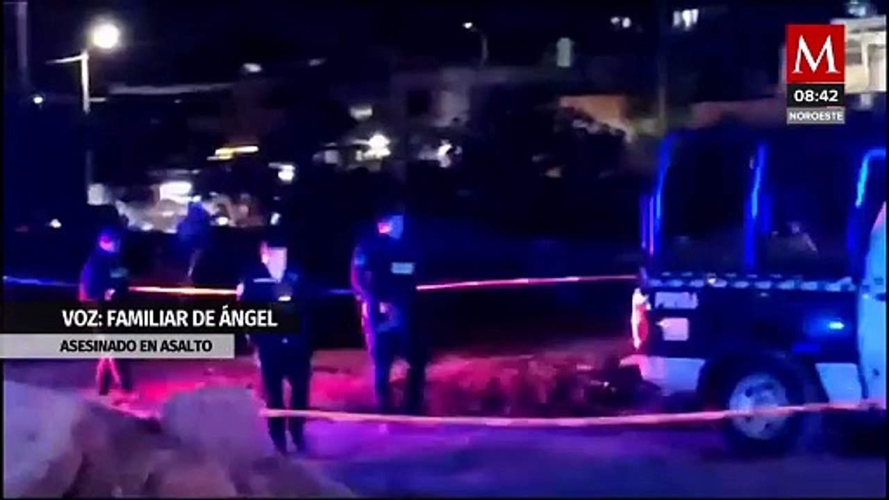 Familiares exigen justicia por Ángel Vargas; fue asesinado en un asalto en Chihuahua