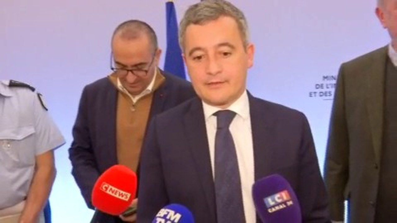  Suivez la prise de parole de Gérald Darmanin, en direct sur BFMTV