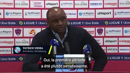 Vieira : "Une baisse d'intensité"