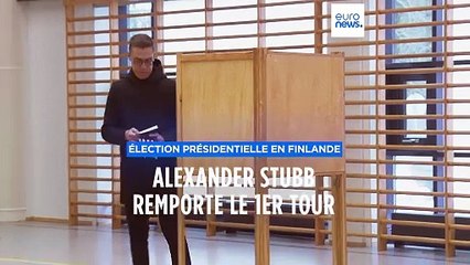 Finlande : Alexander Stubb remporte le premier tour de l'élection présidentielle