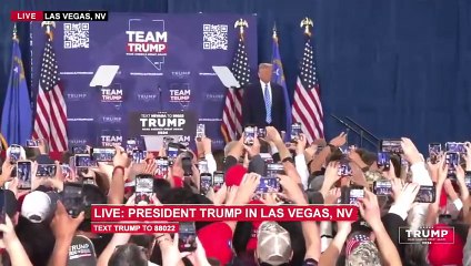 President Trump in Las Vegas