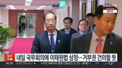내일 국무회의에 이태원법 상정…거부권 건의할 듯
