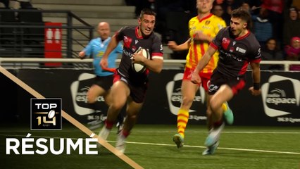 TOP 14 Saison 2023-2024 J13 - Résumé LOU Rugby - USA Perpignan