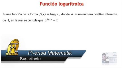 Función logarítmica