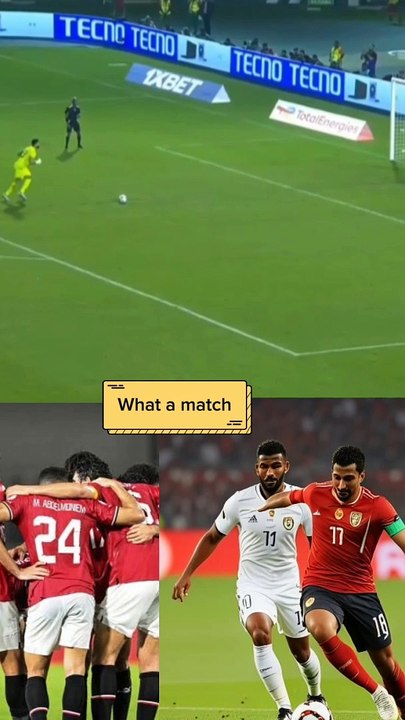 Egypt DR Congo.What a match!