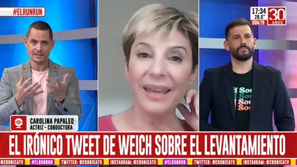 Carolina Papaleo: "Nos quedamos esperando un ajuste salarial y al final nos levantaron el programa"